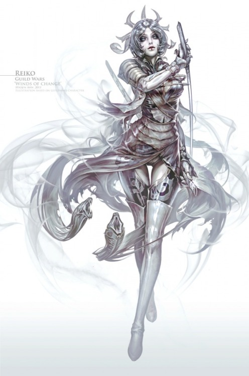 noobovich:  (via Guild Wars_ ‘Winds of change’_Reiko by Thefirstcolor - Hyojin Ahn - CGHUB) 