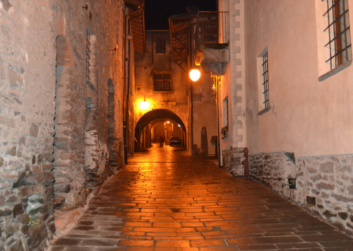 agoodthinghappened: Borgo di Bard… by gabri58 on Flickr. Bard, Aosta Valley, Italy