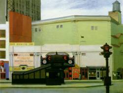 brazenswing:  Edward Hopper: The Circle Theatre, 1936. 
