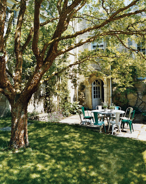 currentlyloving:  dyingofcute:  perfect outdoor dining  pop around for some lunch at my house  