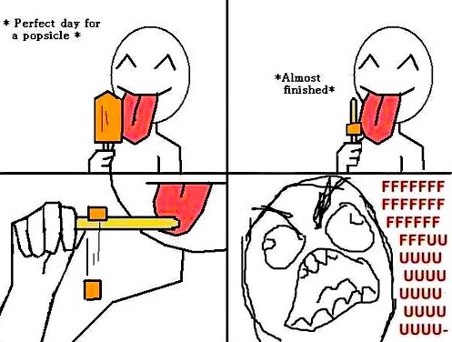 XXX thefuuuucomics:  “Popsicle Rage” photo