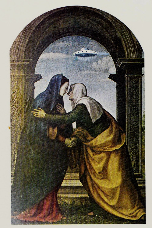 nuclearharvest:  The Visitation - Albertinelli by Ward Kimball 