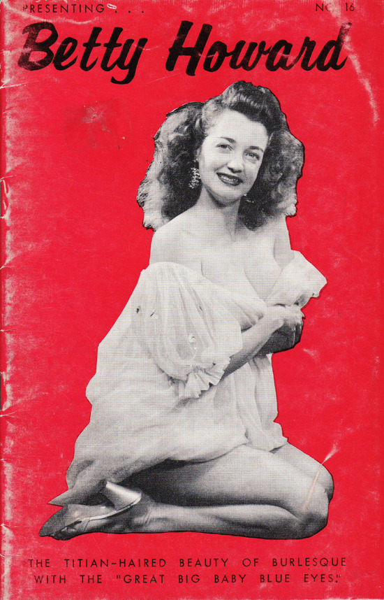 vigorton2:  Betty Howard graces the cover of issue #16 in the Burmel Publishing “PERSONALITY”