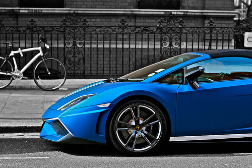 automotivated:  Matte Blue Performante (by Davew88) 