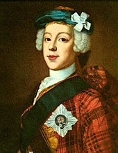 James Frances Edward Stuart (the “Old Pretender”) and his son, Charles Edward Stuart (th