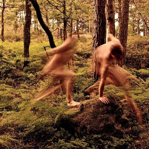 universeflower:  I wanna run through the woods naked 