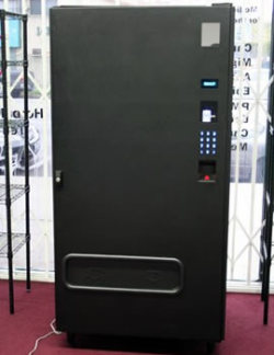 betternotmesswithmagnetman:  betternotmesswithmagnetman:  nautilid:  trebaolofarabia:  inkbatts:  thescpfoundation:  SCP-261: Pan-dimensional Vending  SCP-261 appears to be a large black vending machine with no glass panel and a keypad on the right side.