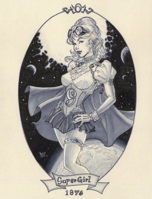 thenoblehare: If superheroines found themselves fighting crime in the year 1887, would they trade in
