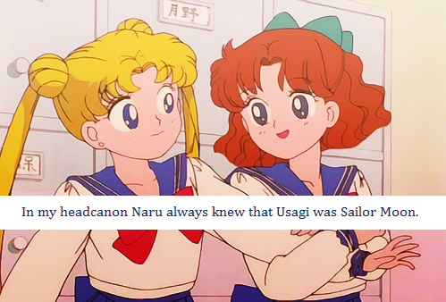 She kinda disappeared into the background to silently give Usagi support.