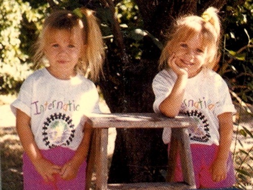 rainbow-kids:  Ashley &amp; Mary-Kate Olsen 