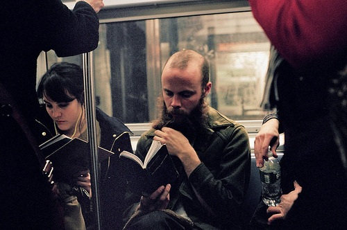 robertogreco:  New York City, March 2012, Teju Cole  It was Dostoevsky himself on the train, red-bea