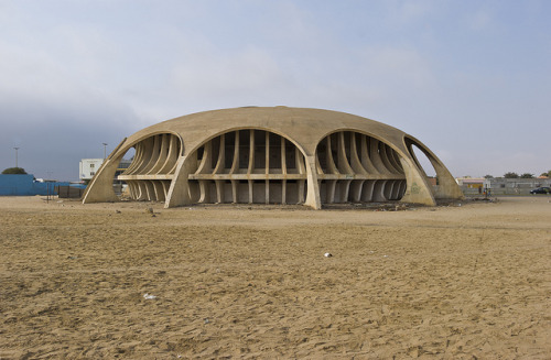 arkthree:Abandoned Theatre in Namibe, Angola by Alfred Weidinger on Flickr.