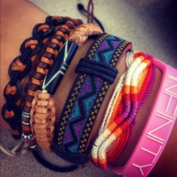 t0infinityandbeeyond:  Bracelets (Taken with instagram) 