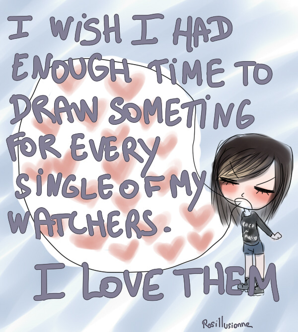 raikissu:  ^this, except with my followers &lt;3   Yeah, honestly i feel this.