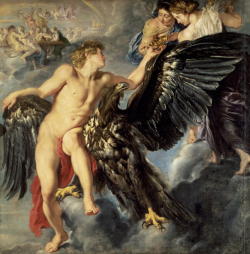 antonio-m: Sir Peter Paul Rubens. The Abduction of Ganymede. 1611-1612. Oil on canvas. Schwarzenberg Palace. Vienna, Austria. 