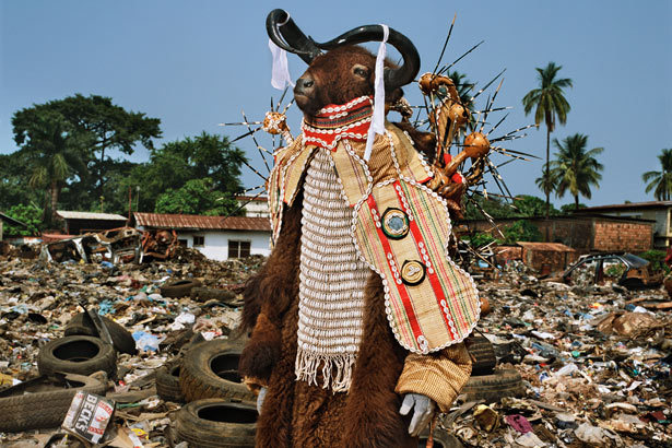 “ Photography by Phyllis Galembo
Tangible Spirits
In Africa and its diaspora the mask transforms mortals into gods and makes a political point.
”
In the April issue of National Geographic a beautiful photo essay by Cathy Newman and Phyllis Galembo,...