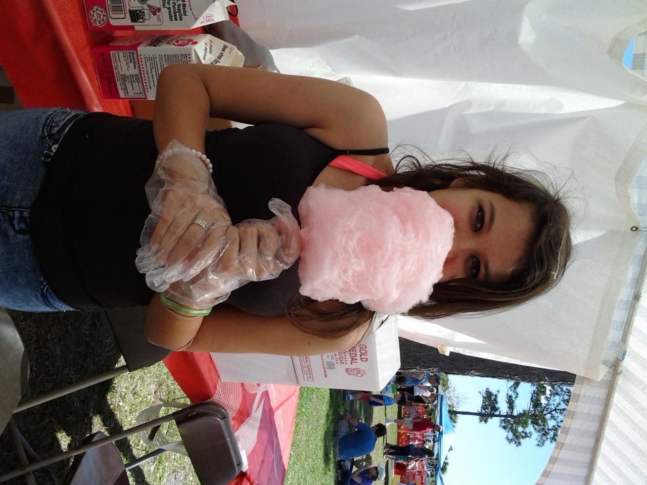 My weekend in order: Friday, Saturday, Sunday, and Monday. Volunteered at the strawberry