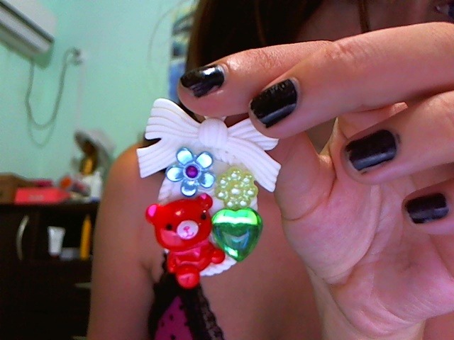 mariloveohc:  YAY yesterday arrived the Neko`s pendant i won in her tumblr contest!!