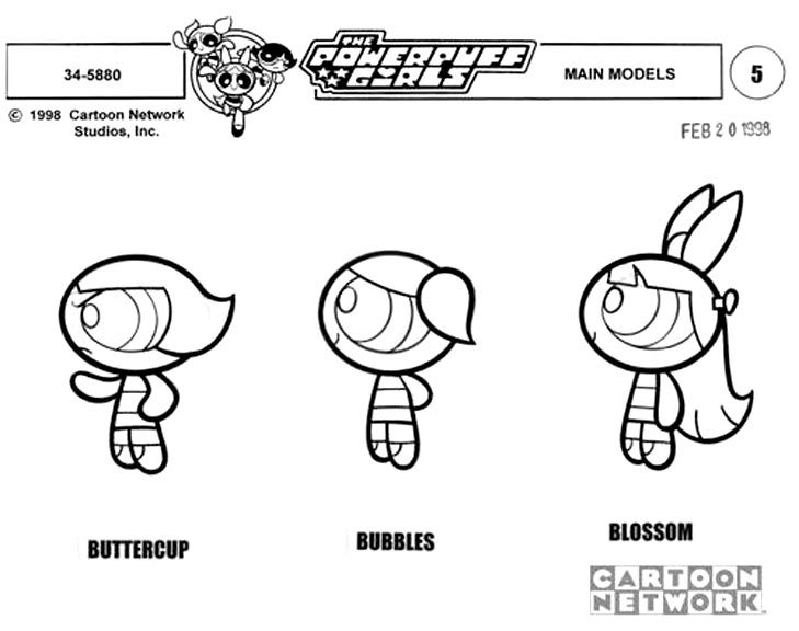 nerdgasmz:  wannabeanimator:  Powerpuff Girls Model Sheets  /FANGIRL SQUEE