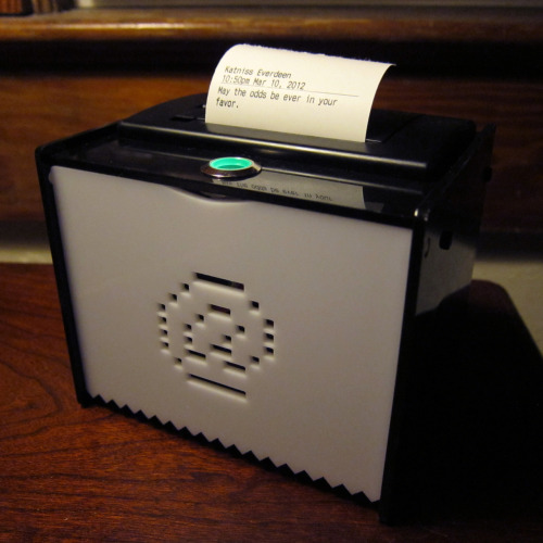 The Carrier Pigeon meets the “Internet of Things” printer.
I told you my printer was going to get a makeover, and here it is. Adafruit recently released their “Internet of Things” printer, so instead of designing something from scratch I decided to...