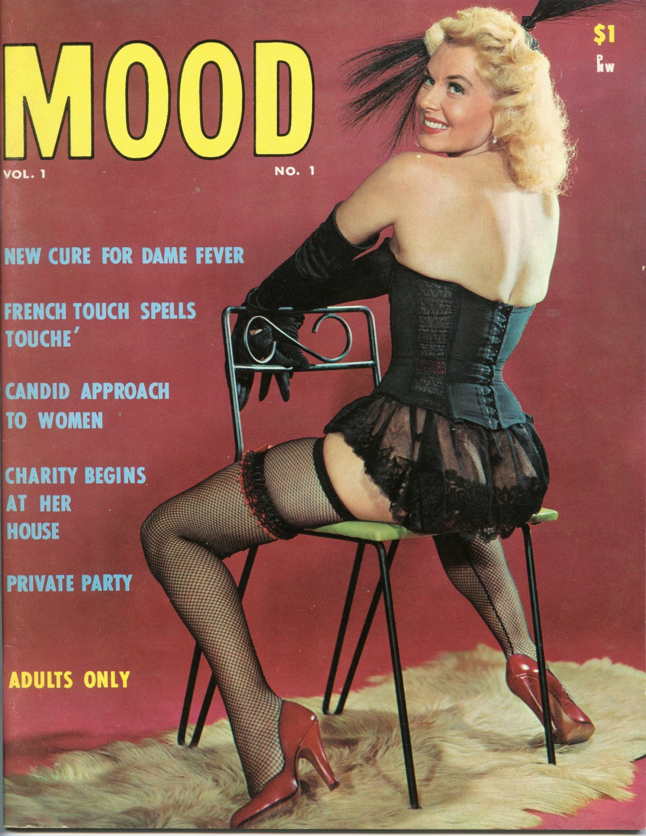 Syra Marty displays her lovely backside on the cover of the premier issue of &lsquo;MOOD&rsquo;