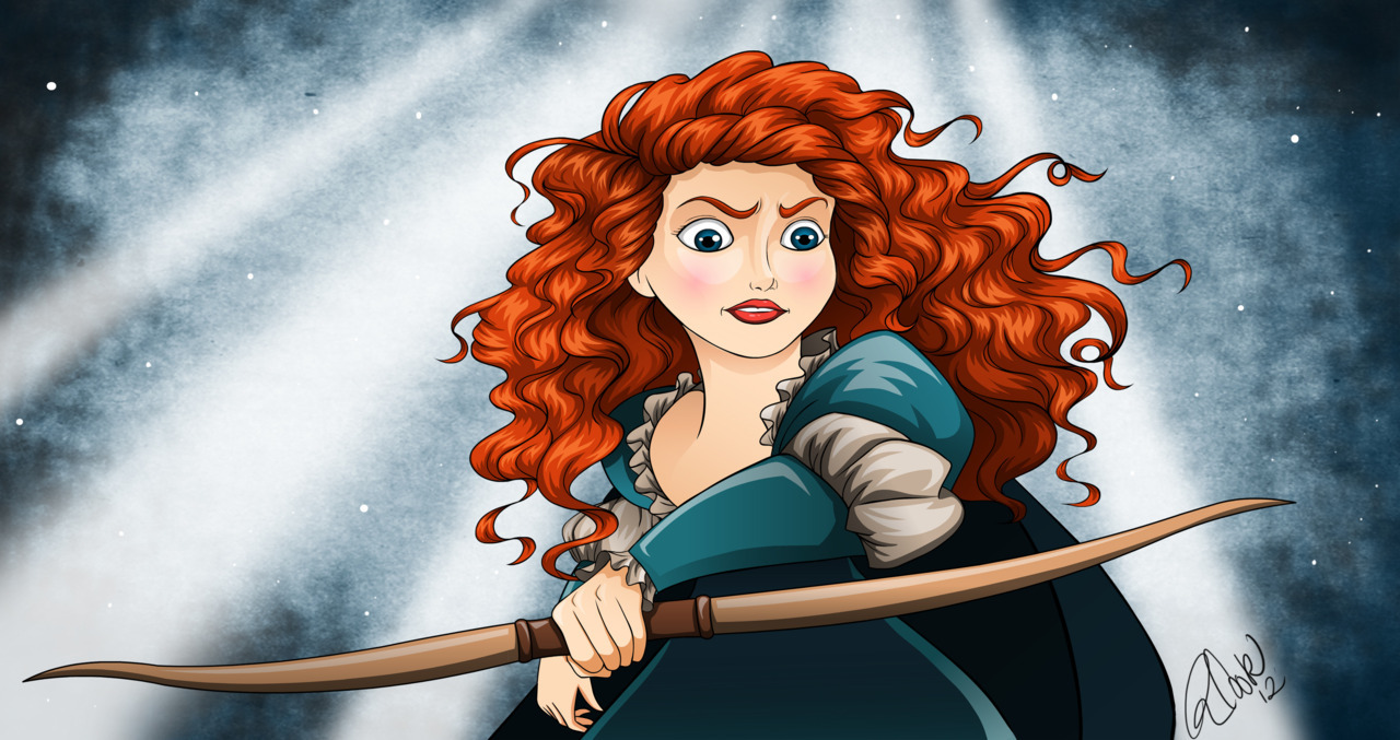 cartooncookie:
“ Obsessed with Merida! I’m so excited for the new Disney/Pixar movie, “Brave”. Took one of my drawings and cleaned it up in Flash. Her hair is crazy. Hope y’all enjoy
”