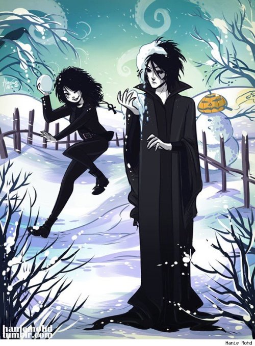 browsethestacks:The Sandman And Death by Hanie Mohd