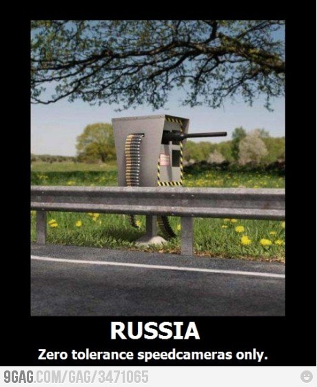9gag:  I dare you to overspeed.. 