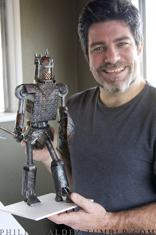 ianbrooks:  Steampunk’d Papercraft by Phillip Valdez I originally thought these were sculptures made from the usual materials of metal, scrap parts, and fine Victorian savvy, but Phillip’s meticulously researched and masterfully crafted creations