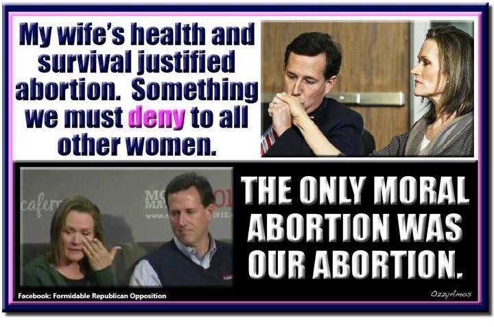 stfuconservatives:  diegueno:  Rick Santorum is a pious hypocrite.  Yeah, in case
