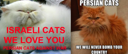 daisysnotebook: ohev-hinam: journalofajournalist: (via Israel vs. Iran: the lolcats wars - Blog