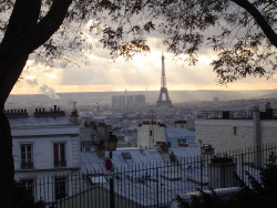 dreameurotrip:  Paris view from Montmarte