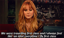 fbimulder:  Jennifer on flying first class
