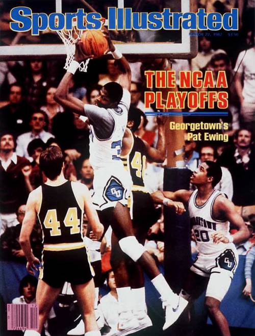 30 Years Ago Today |3/22/82| Georgetown’s Patrick Ewing appears on Sports Illusrated’s NCAA Tournament cover.