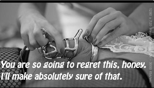 heather-pet:  I do, and I don’t.  It’s wonderful to be controlled.  But oh,