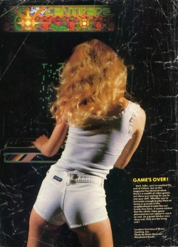 goldenageofporn:  vazetti:  Centipede advert  awesome hotpants  Awesome