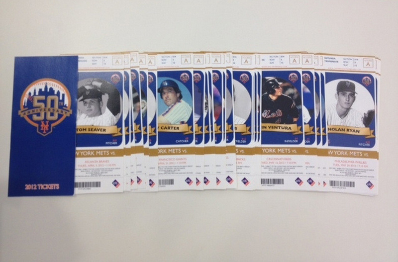 Mets 50th Anniversary Tickets