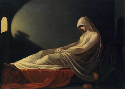 saturnsdaughter: Pietro Saja, Vestal Virgin condemned to death, c.1800