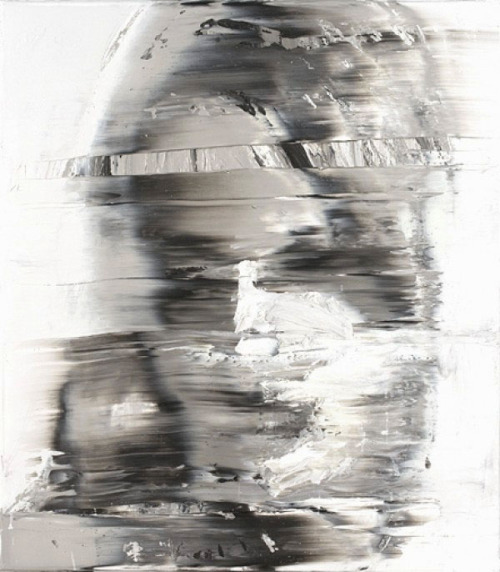 insomni-art.com Andy Denzler, Distorted Face I, 2009, Oil on canvas, 80 x 70 cm