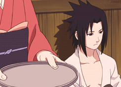 espelie:  Manda’s Naruto Favorites » Shippuuden Moments→ Sasuke’s awkward