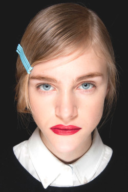 Hedvig Palm Backstage Cacharel Fall 2012