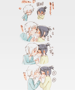 placeryaoi:  Kiss♥ 