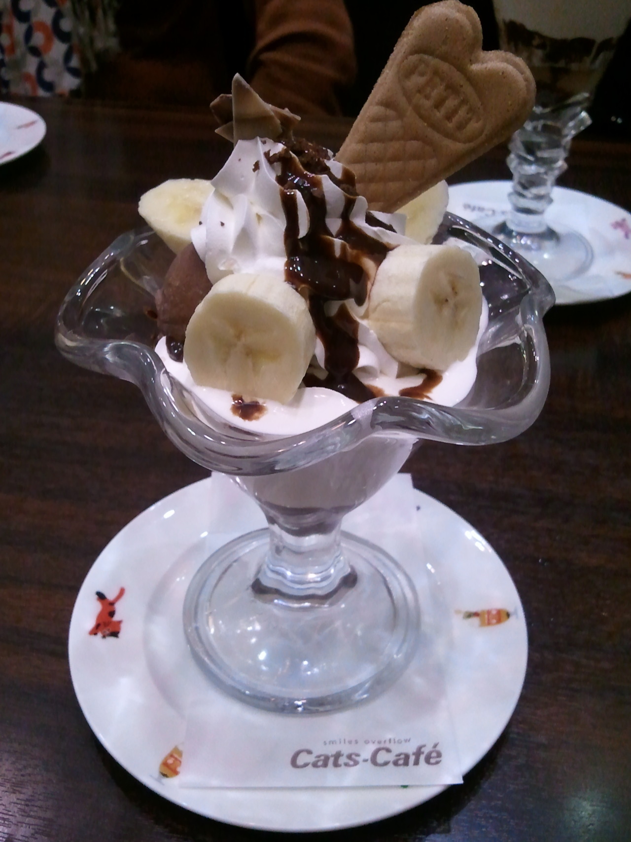 PARFAIT MADNESS I ate that chocolate banana one and it was awesome. The 5,550 yen