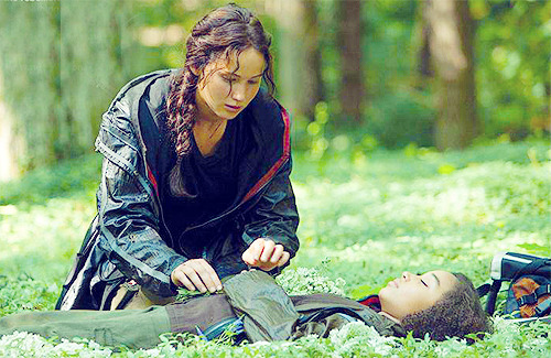 tiffaniesayss:   We salute you Rue  ),: 