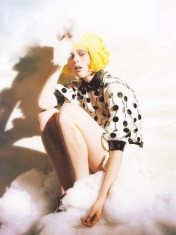 Coco Rocha by Tim Walker for Vogue UK February