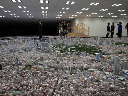 【画像あり】 森ビルが作っている東京の都市模型（ジオラマ）が凄いと話題に | ニュース２ちゃんねる