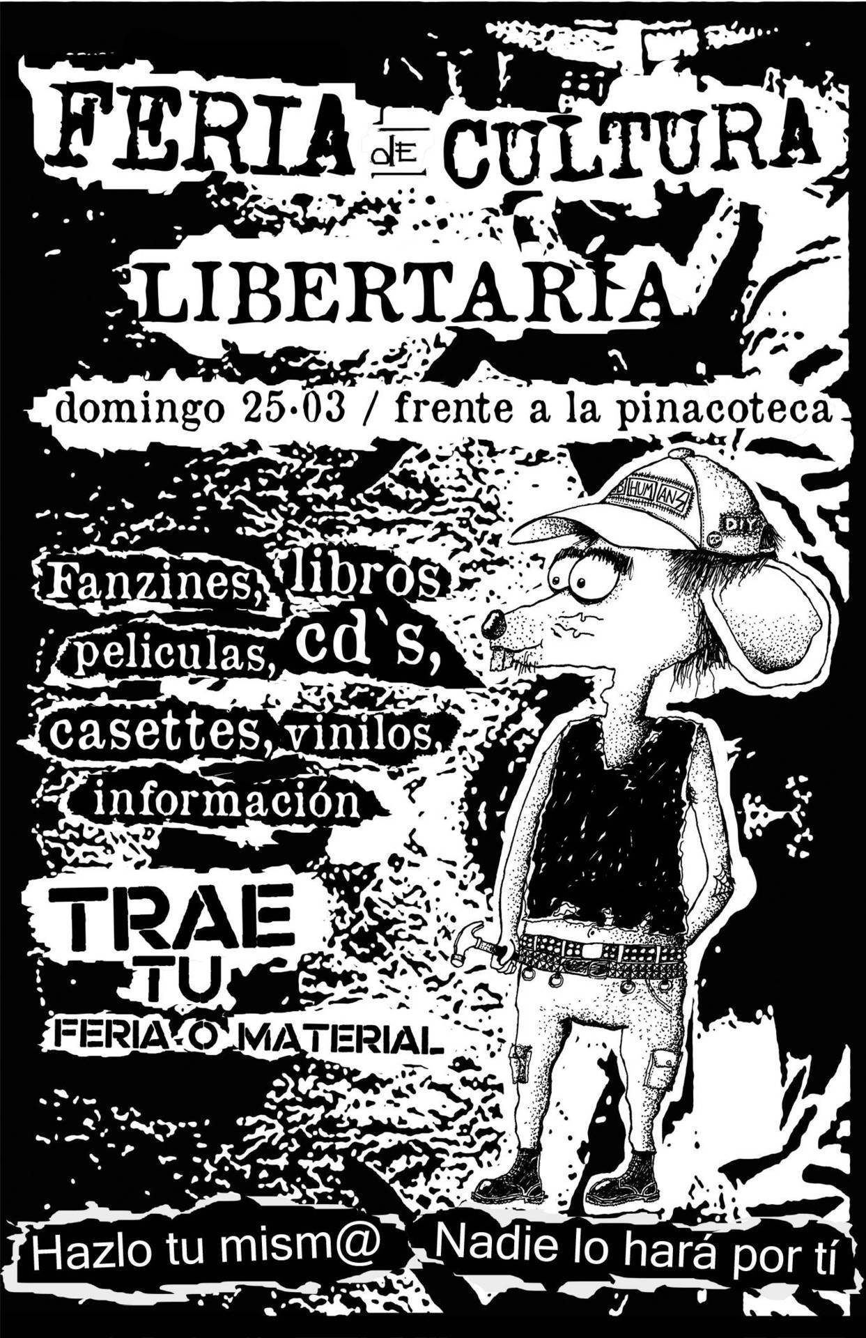 dead-elephants:  Feria de Cultura Libertaria - 25 de marzo (mañana!) a las afueras