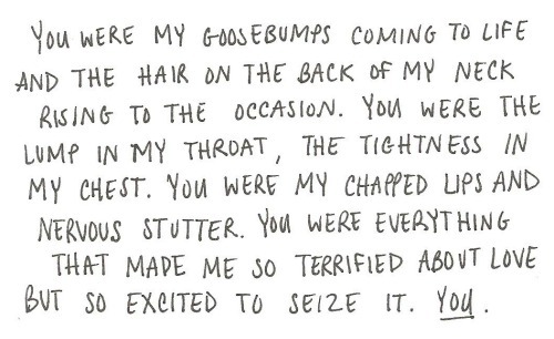 i got goosebumps just from reading this wow