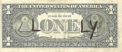 reallylameblog:  Haha loser ass dollar
