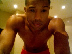 astoldbytale:  Sexyness!!! Michael B. Jordan